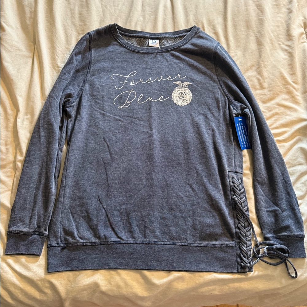 FFA Boxercraft Blue Heather Long Sleeve Shirt